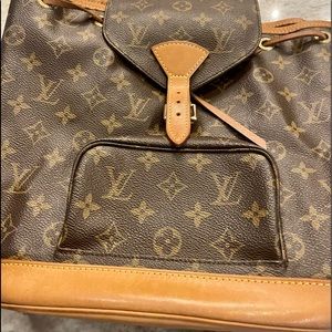Louis Vuitton Monogram Montsouris backpack